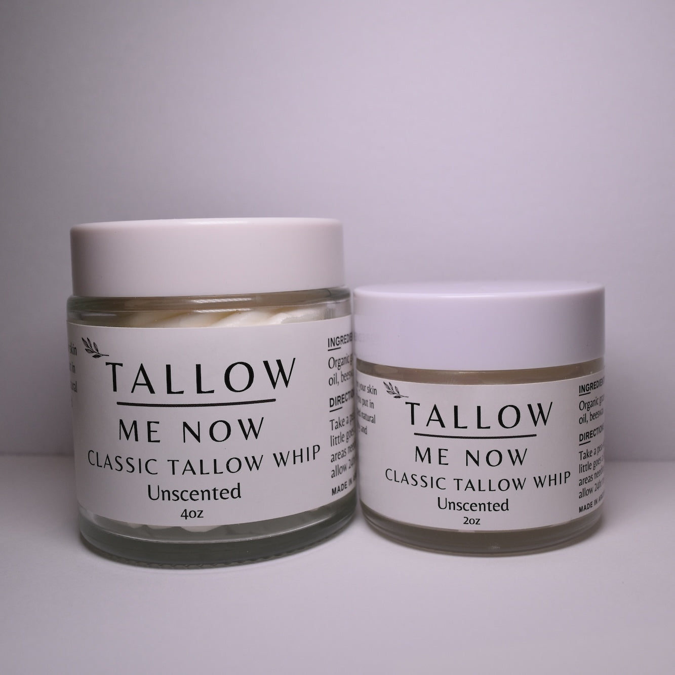 Classic Whipped Tallow (Unscented)