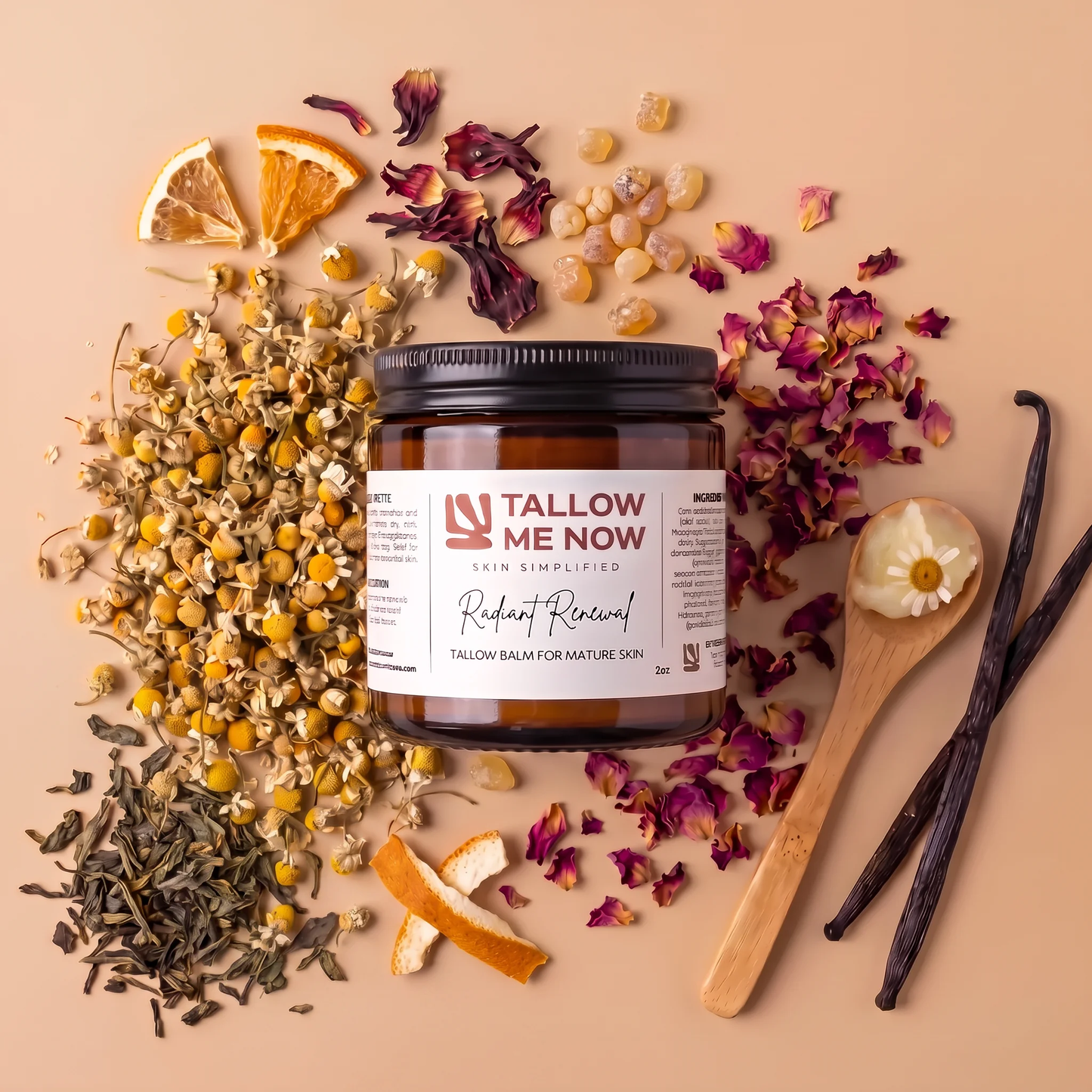 Frankincense tallow face balm